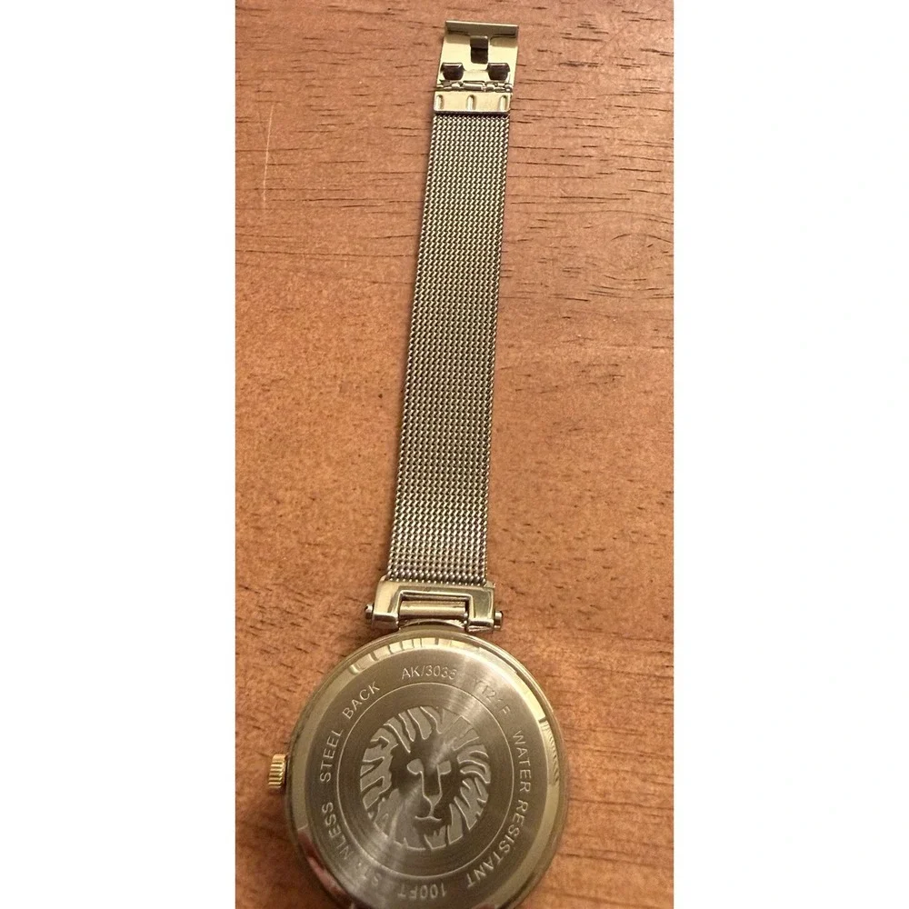 Anne Klein Diamond Women's Genuine Diamond‎ Silver Tone Analog Wrist Watch READ